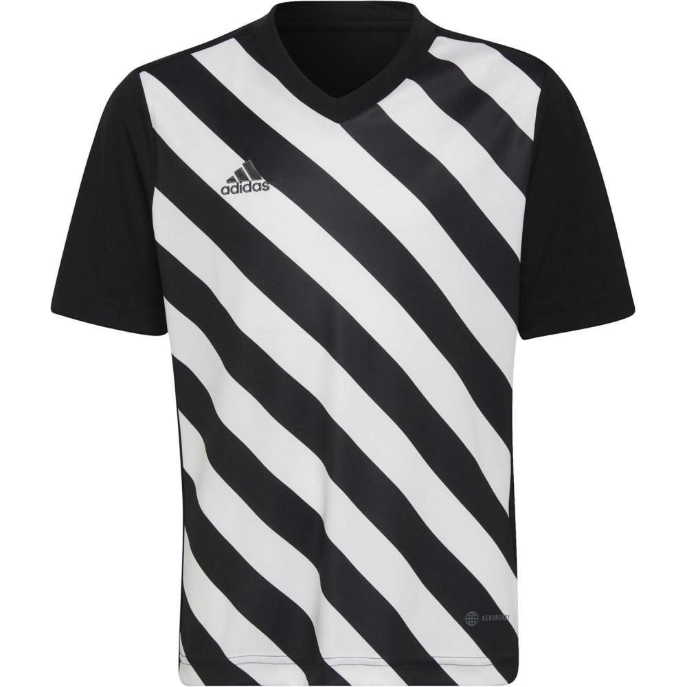 imageadidas Kids Entrada 22 Graphic JerseyBlackWhite