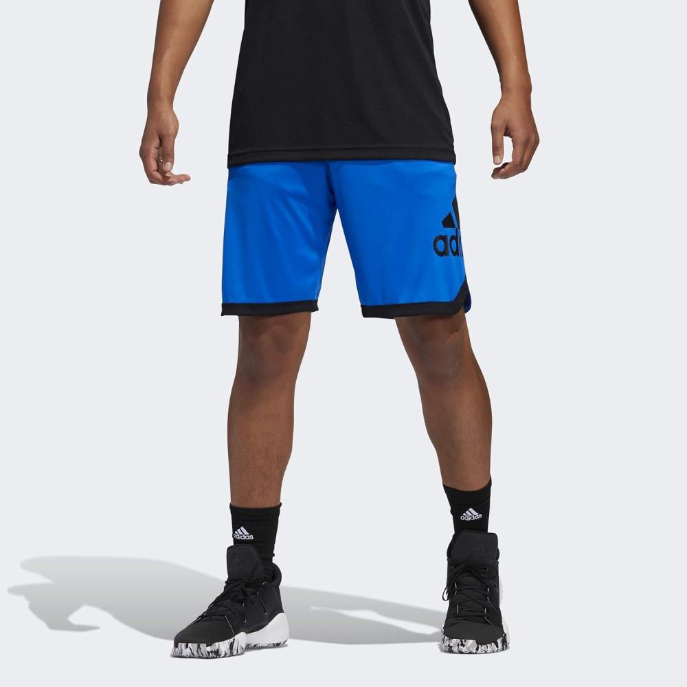 imageadidas Mens Badge of Sport ShortsBlueWhite