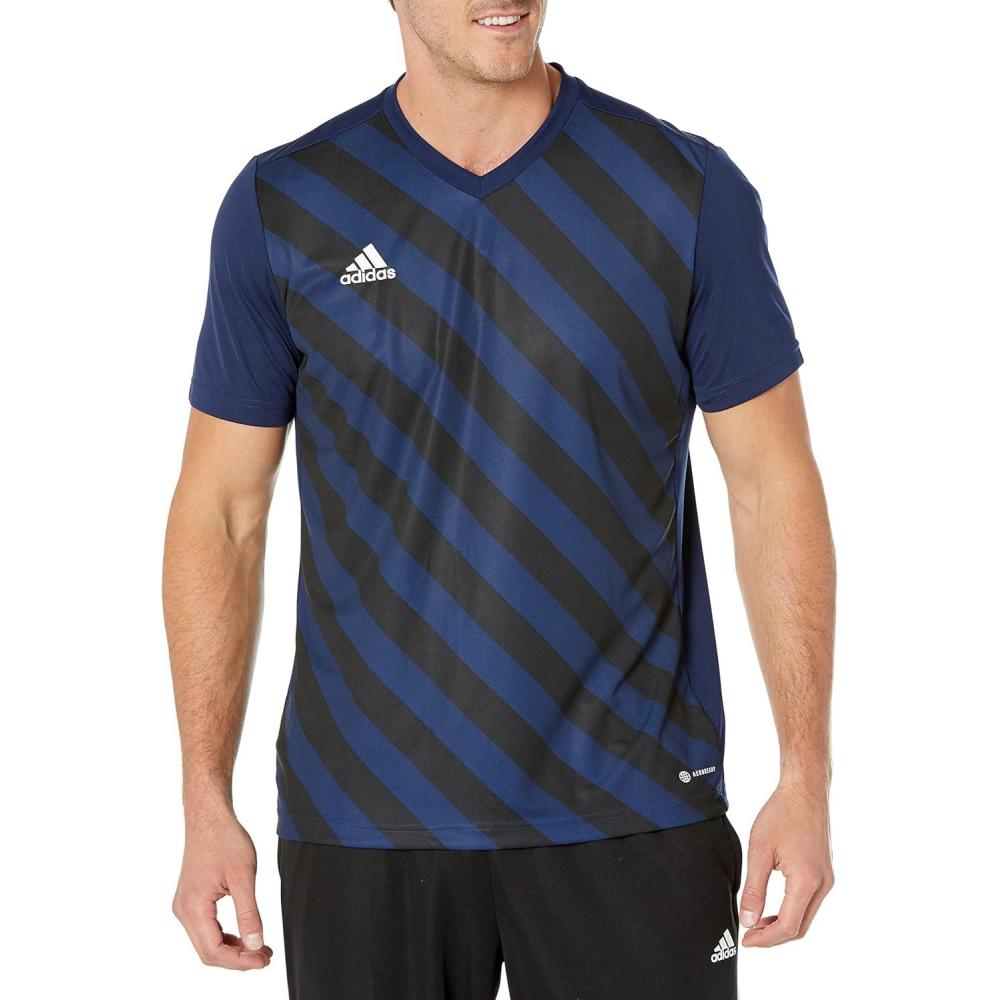 imageadidas Mens Entrada 22 JerseyTeam Navy BlueBlack
