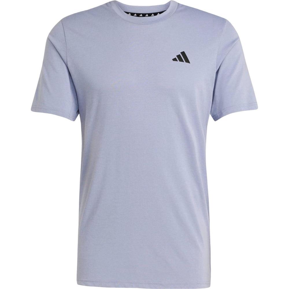 imageadidas Mens Essentials Feel Ready Training TShirtSilver VioletBlack