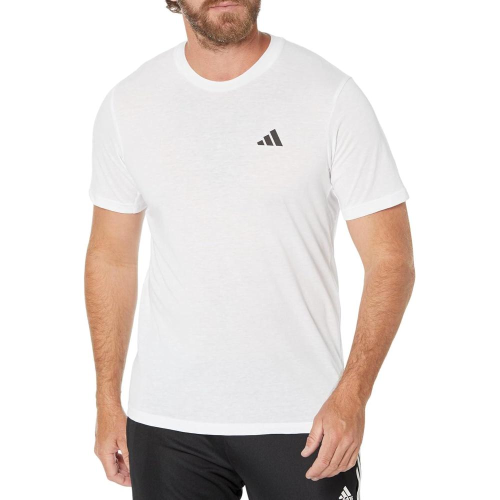 imageadidas Mens Essentials Feel Ready Training TShirtWhiteBlack