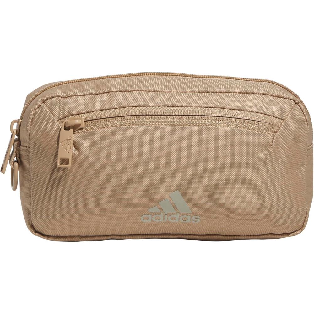 imageadidas Must Have 20 Belt Bag Crossbody Waist Pack with Adjustable Strap for Festivals and TravelWarm Sandstone BeigeWonder Alumina Grey