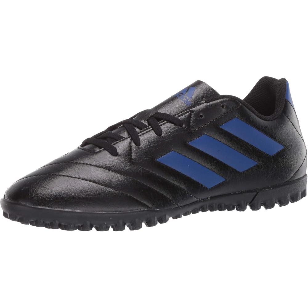 imageadidas UnisexChild Goletto VII Turf Soccer ShoeBlackTeam Royal BlueTeam Royal Blue