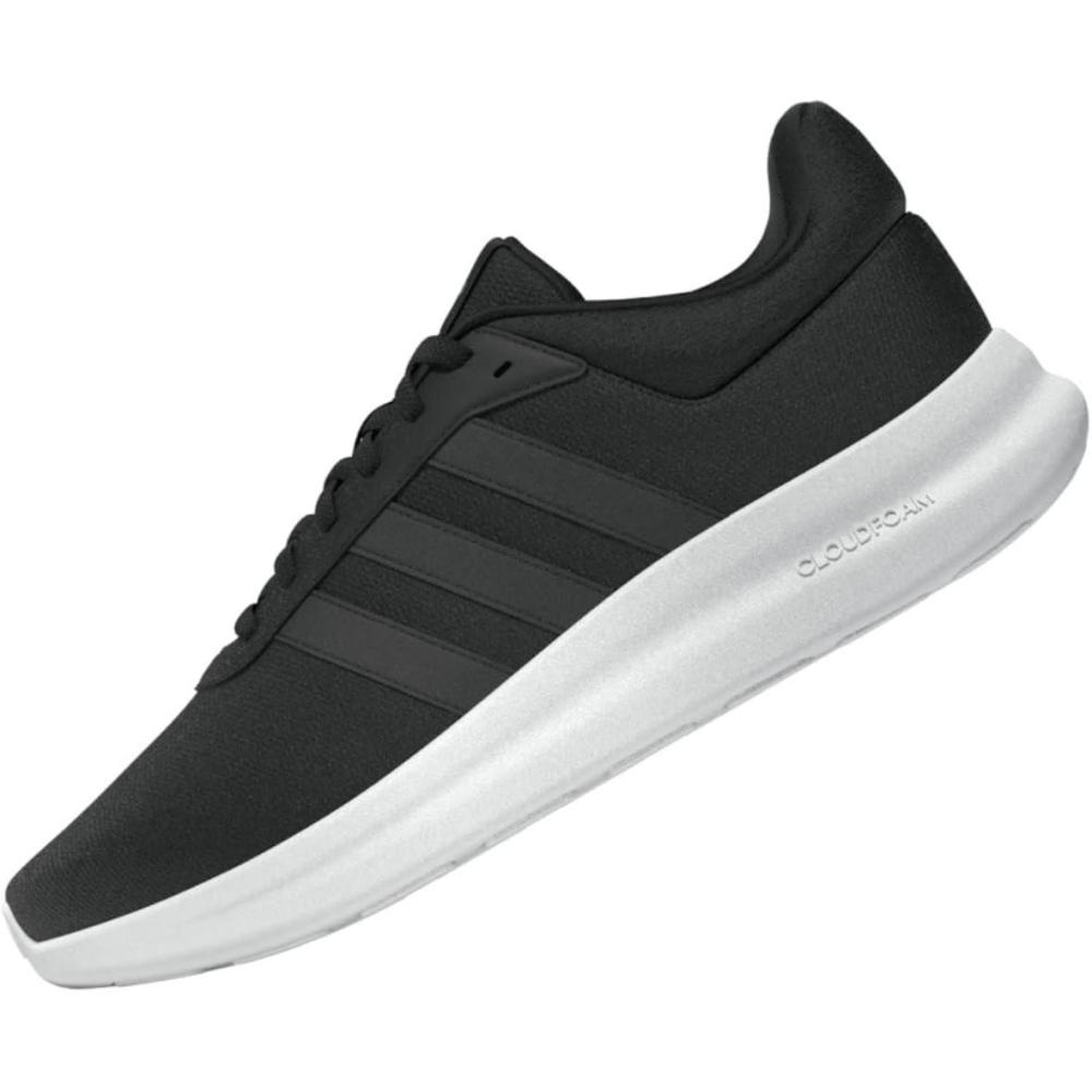 imageadidas Womens Lite Racer 40 SneakerBlackBlackIron Metallic