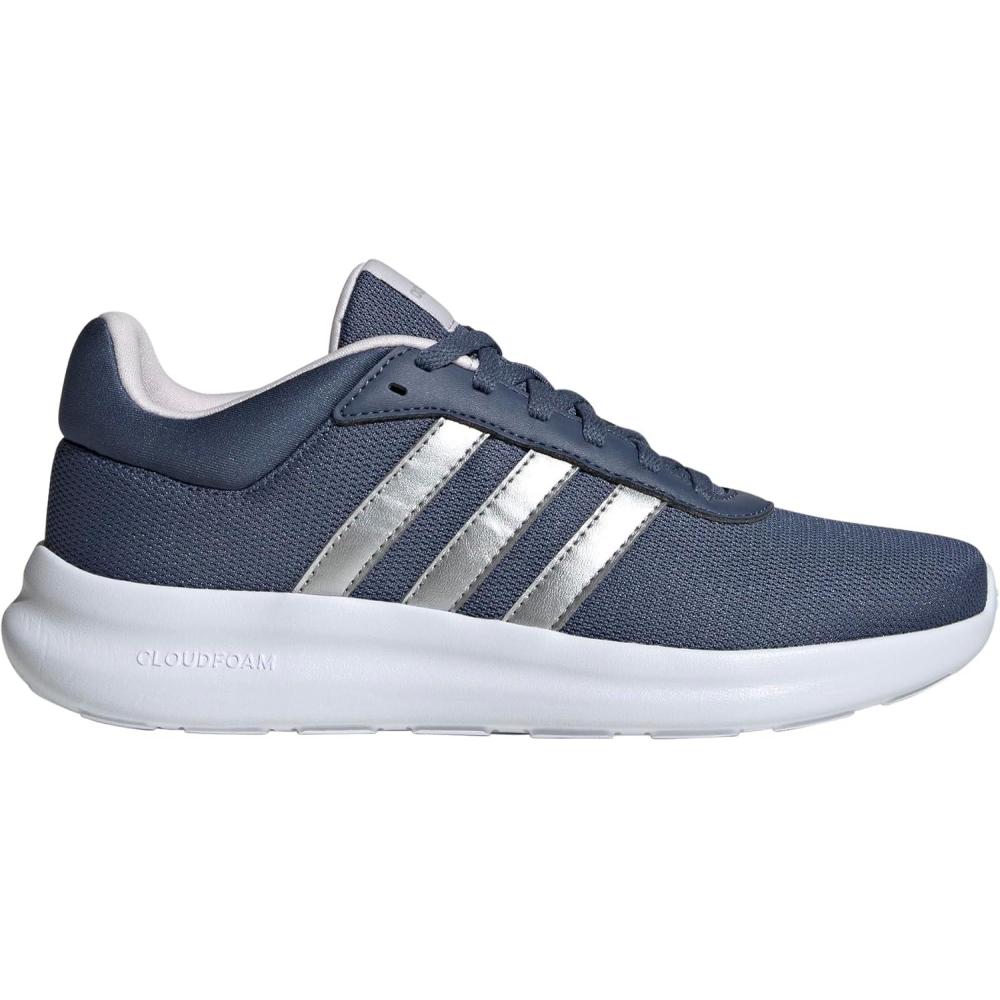 imageadidas Womens Lite Racer 40 SneakerPreloved InkSilver MetallicAlmost Pink