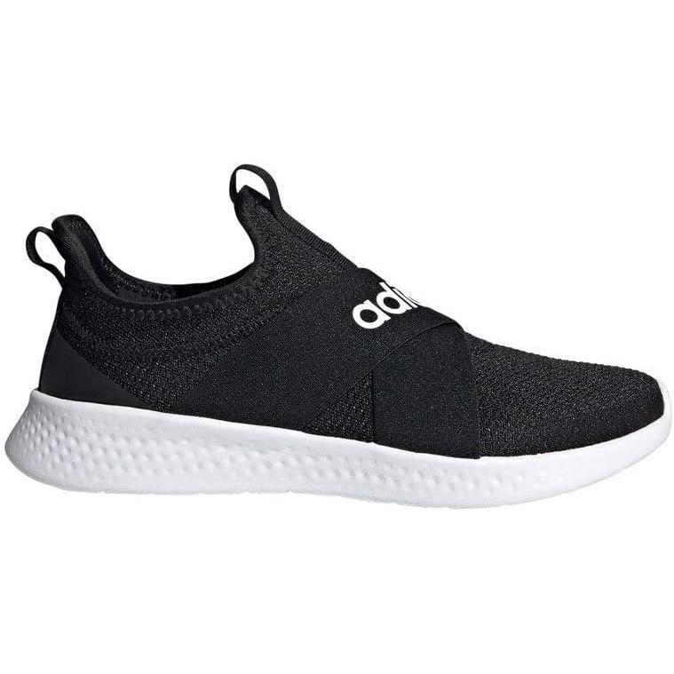 imageadidas Womens Puremotion Adapt SPW Running Sneakers Shoes  PurpleCore Black Cloud White Grey Five