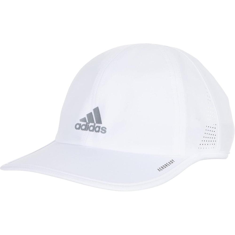 imageadidas Womens Superlite Hat Relaxedfit Adjustable Workout Sports CapWhiteSilver Reflective20
