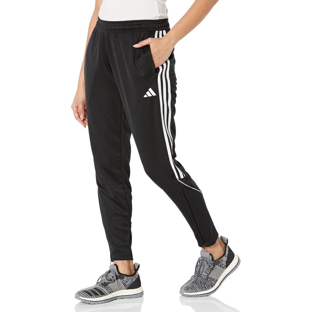 imageadidas Womens Tiro23 League PantsBlackWhite