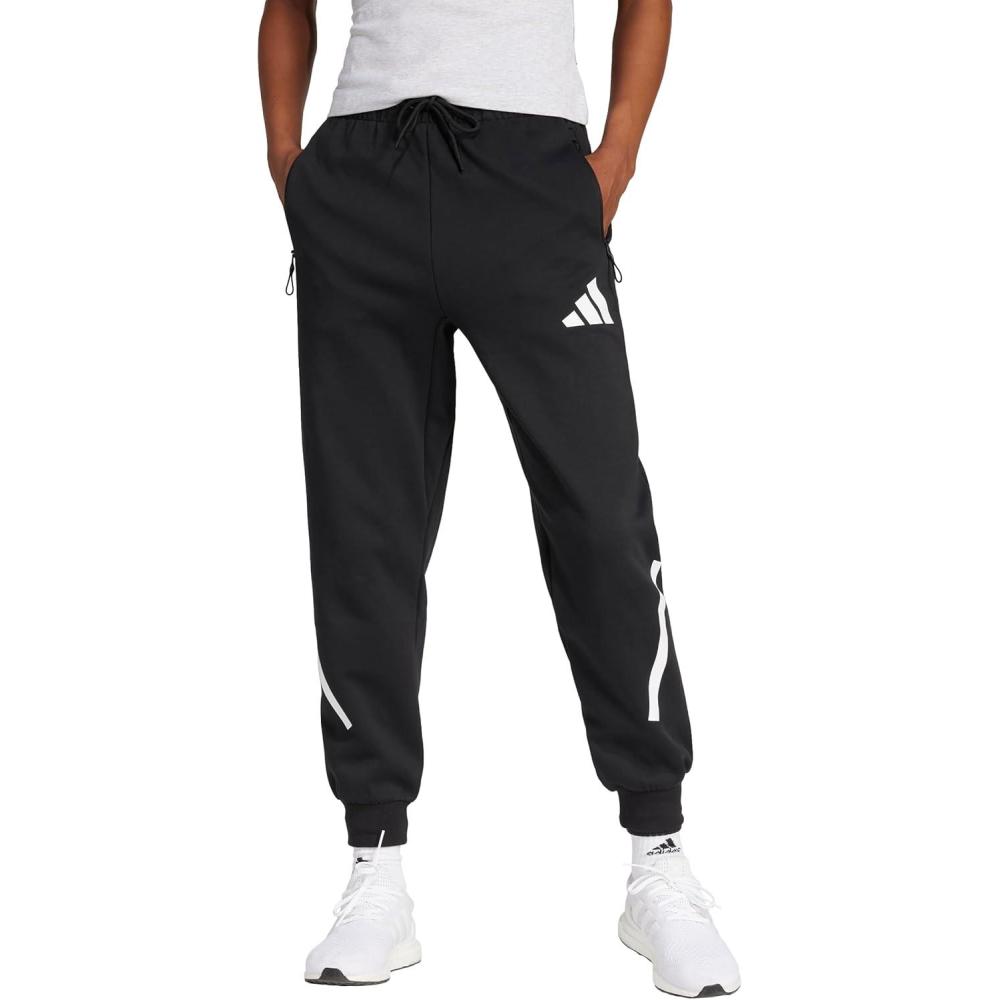 imageadidas Womens Zne PantsBlackWhite