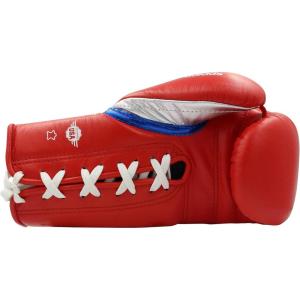 adidas Adi-Power Hybrid 500 Pro Boxing and Kickboxing Gloves(BLUE/RED)