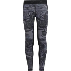 adidas Boys’ Aeroready® Techfit Compression Pants Tights(Black Camouflage)