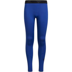 adidas Boys’ Aeroready® Techfit Compression Pants Tights(Bright Blue)