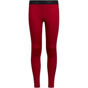 adidas Boys’ Aeroready® Techfit Compression Pants Tights(Dark Red)