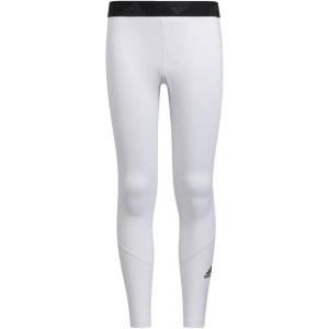 adidas Boys’ Aeroready® Techfit Compression Pants Tights(White)