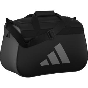 adidas Diablo Power Gym Small Duffel Bag for Men and Women – Lightweight for Sports and Travel(Black/Grey Four)