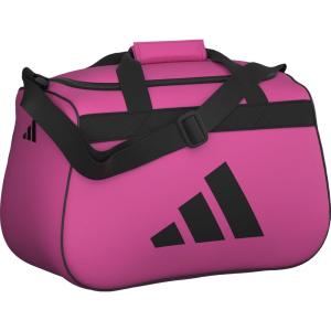 adidas Diablo Power Gym Small Duffel Bag for Men and Women – Lightweight for Sports and Travel(Intense Pink/Black/Power)