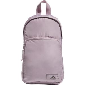 adidas Essentials Sling Small Crossbody Bag for Women and Men (5L), Black/2.0, One Size(Preloved Fig Purple/Black/2.0)