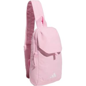 adidas Essentials Sling Small Crossbody Bag for Women and Men (5L), Black/2.0, One Size(True Pink/3.0)