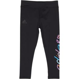 adidas Girls’ Aeroready Performance Long Tights(Black)