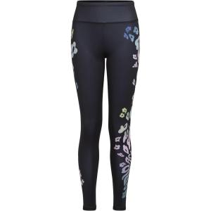 adidas Girls’ Aeroready Performance Long Tights(Black With Multi-color)
