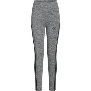 adidas Girls’ Aeroready Performance Long Tights(Dark Grey Heather)
