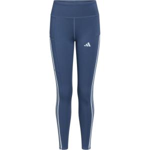 adidas Girls’ Aeroready Performance Long Tights(Preloved Ink Blue)