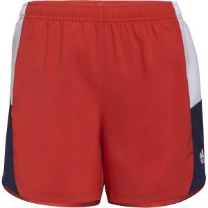 adidas Girls’ Elastic Waistband Ombre Woven Short 22(Vivid Red)
