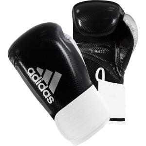 adidas Hybrid 65 Boxing and Kickboxing Gloves for Women & Men(BLACK/WHITE)