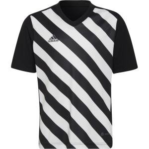 adidas Kids’ Entrada 22 Graphic Jersey(Black/White)
