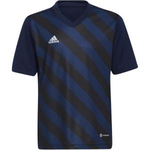 adidas Kids’ Entrada 22 Graphic Jersey(Team Navy Blue/Black)