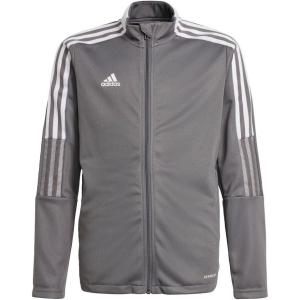 adidas Kids’ Tiro 21 Track Jacket(Team Grey Four)
