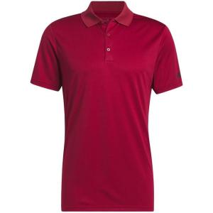adidas Men’s Adi Performance Polo Shirt(Burgundy/Burgundy)