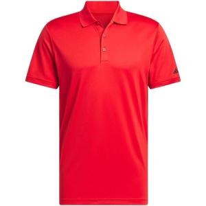 adidas Men’s Adi Performance Polo Shirt(Collegiate Red/Red)