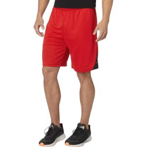 adidas Men’s Badge of Sport Shorts(Better Scarlet/Black)