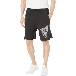adidas Men’s Badge of Sport Shorts(Black (Primeblue))