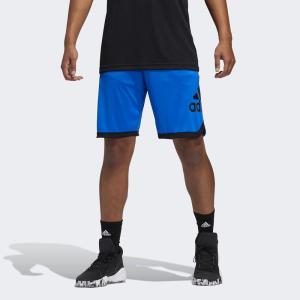 adidas Men’s Badge of Sport Shorts(Blue/White)