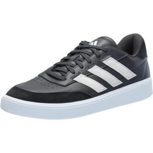 adidas Men’s Courtblock Sneakers(Carbon/White/Black)