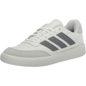 adidas Men’s Courtblock Sneakers(White/Grey/Orbit Grey)
