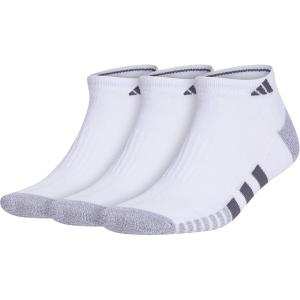 adidas Men’s Cushioned Low Cut Socks (3 Pairs)