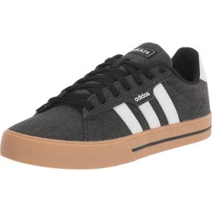 adidas Men’s Daily 3.0 Sneaker(Black/White/Gum)