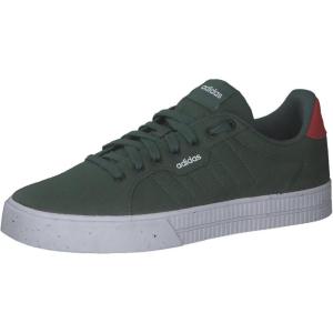 adidas Men’s Daily 3.0 Sneaker(Green Oxide Ftwr White Altered Amber)