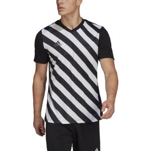 adidas Men’s Entrada 22 Jersey(Black/White)
