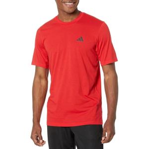 adidas Men’s Essentials Feel Ready Training T-Shirt(Better Scarlet/Black)