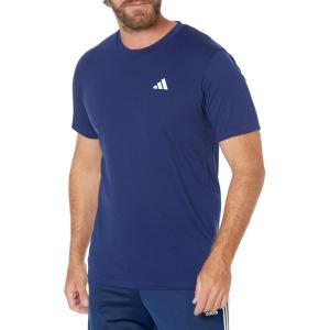 adidas Men’s Essentials Feel Ready Training T-Shirt(Dark Blue/White)