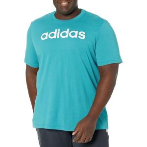 adidas Men’s Essentials Single Jersey Linear Embroidered Logo T(Arctic Fusion)