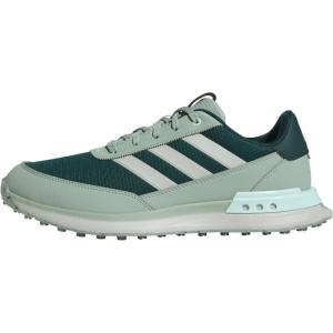 adidas Men’s S2G Spikeless 24 Golf Shoes(Aurora Ivy/Silver Pebble/Semi Flash Aqua)