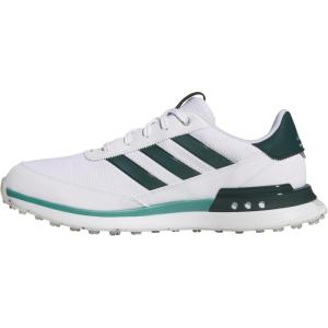 adidas Men’s S2G Spikeless 24 Golf Shoes(Footwear White/Aurora Ivy/Preloved Teal)