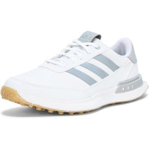 adidas Men’s S2G Spikeless 24 Golf Shoes(Footwear White/Halo Silver/Gum 4)