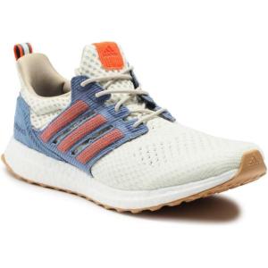 adidas Men’s Ultraboost 1.0 Shoe(Owhite/Seimor/Creblu)