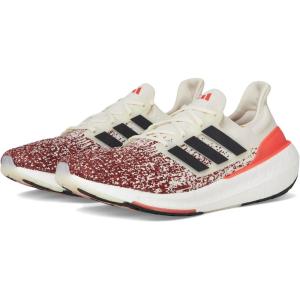 adidas Men’s Ultraboost Light Running Shoe(Chalk White/Core Black/Bright Red)